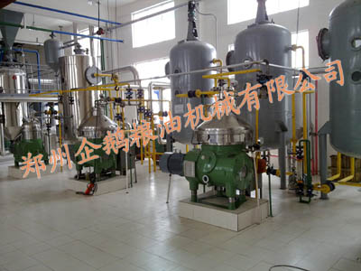 菜籽油生產線加工設備，菜籽油精煉工藝(圖1)